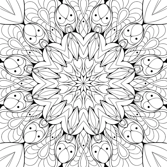 Colorful Mandala Pattern