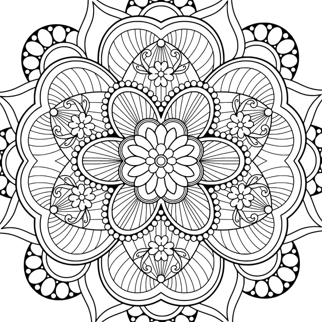Exquisite Mandala Pattern
