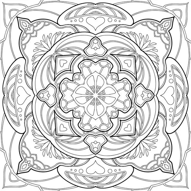 Exquisite Mandala Pattern