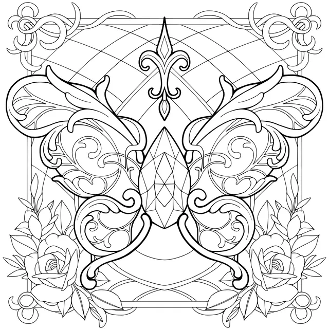 Gorgeous Butterfly Pattern