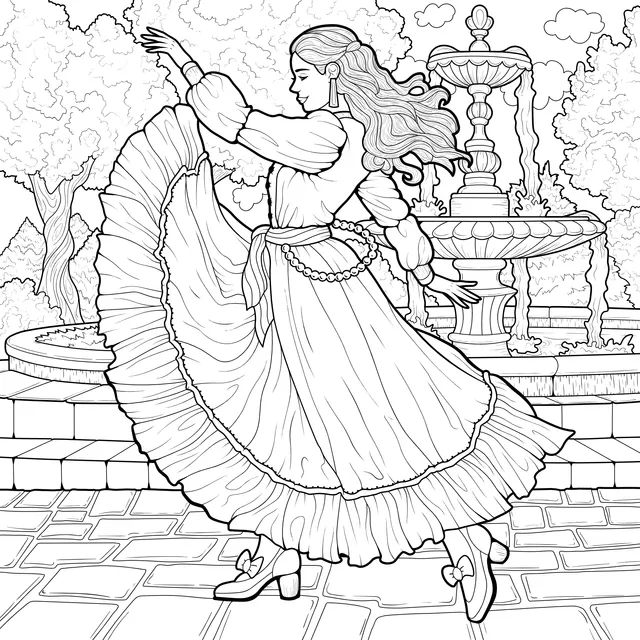 A Dancing Woman