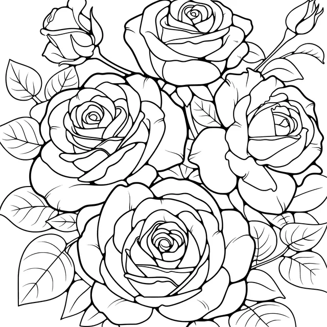 Colorful Roses