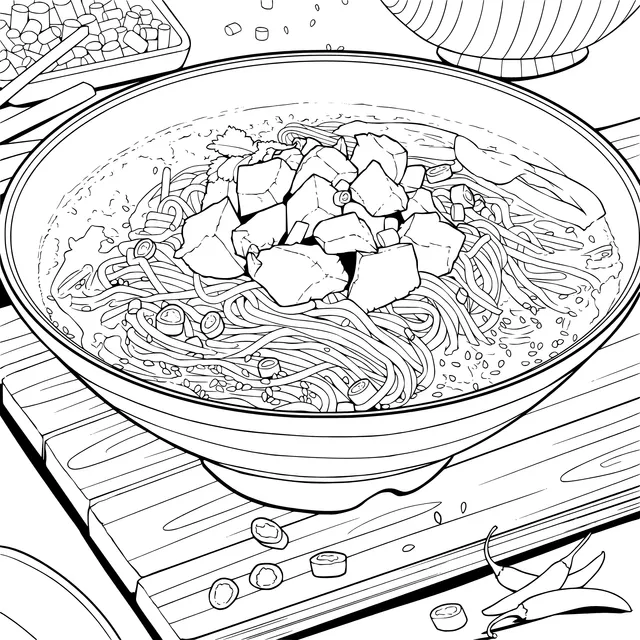 Delicious Braised Beef Noodles