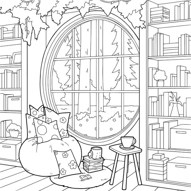 Cozy Reading Nook