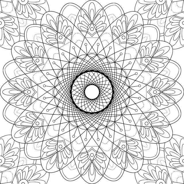 Exquisite Mandala Pattern