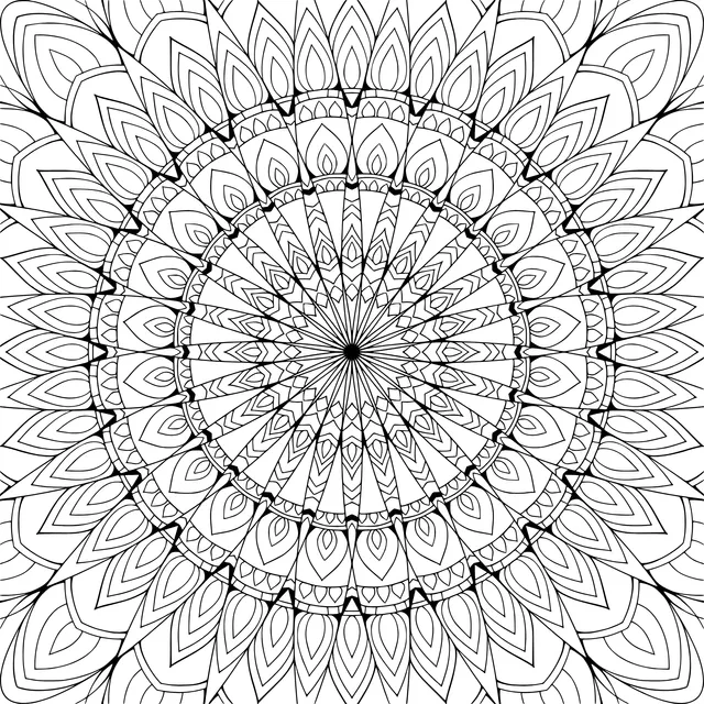 Exquisite Mandala Pattern