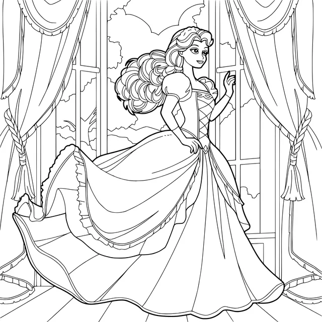 Princess by the Window