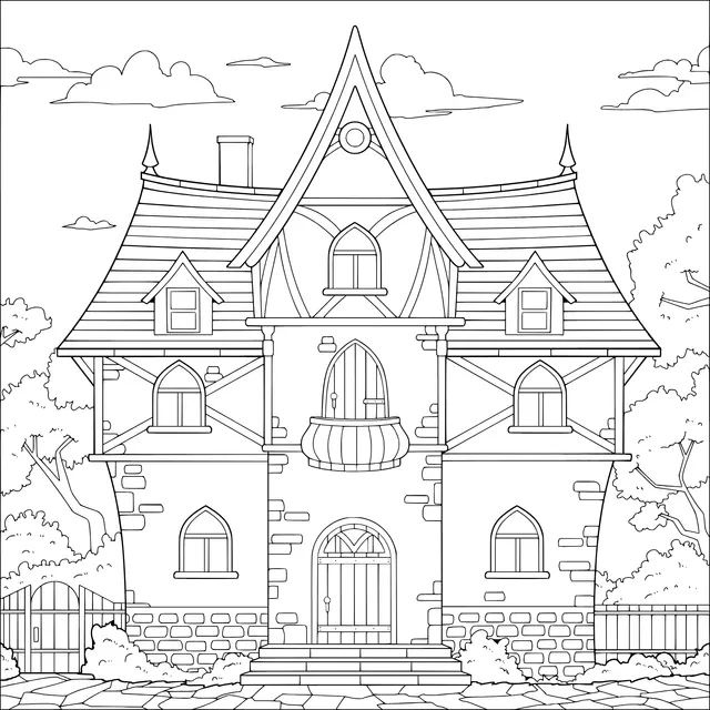 Fairy - tale Style House