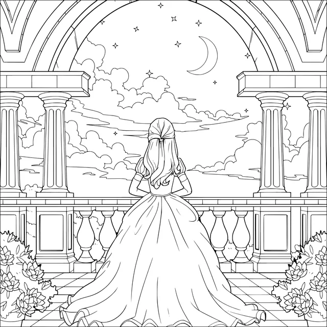 Princess under the Moon