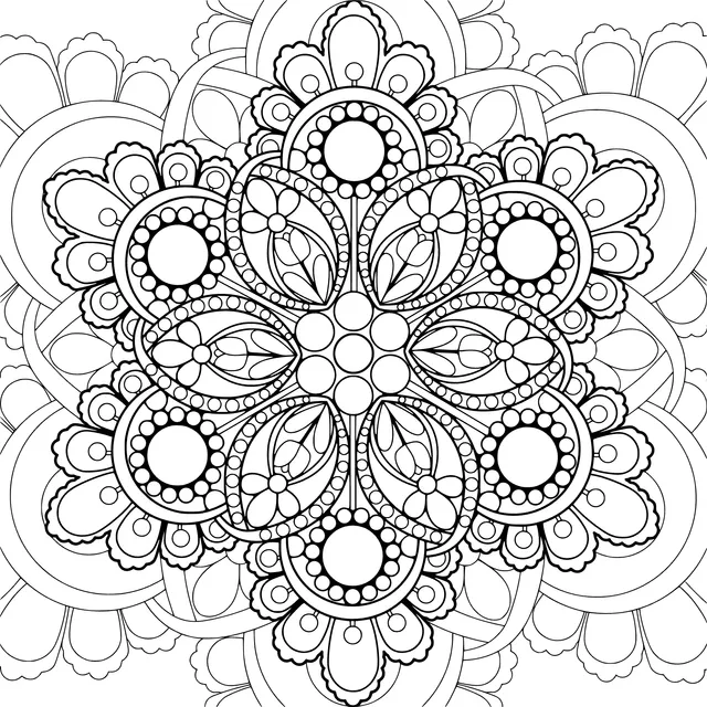 Colorful Mandala Pattern