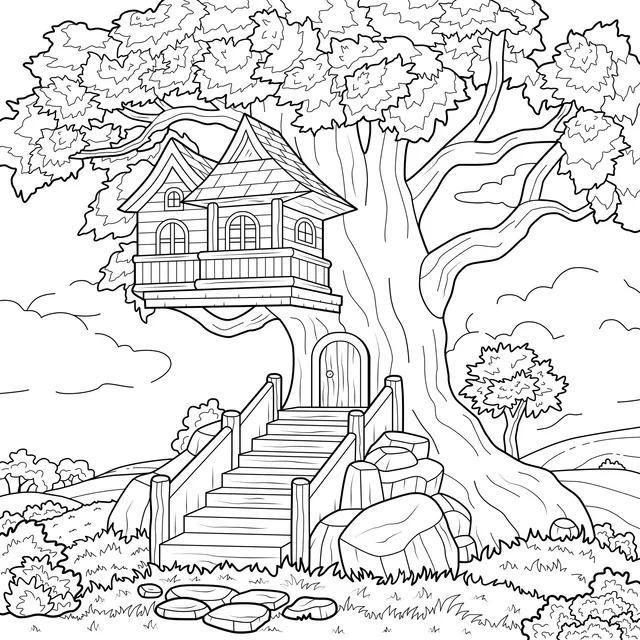 Dreamy Tree - house
