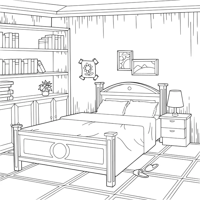 Cozy Bedroom Scene