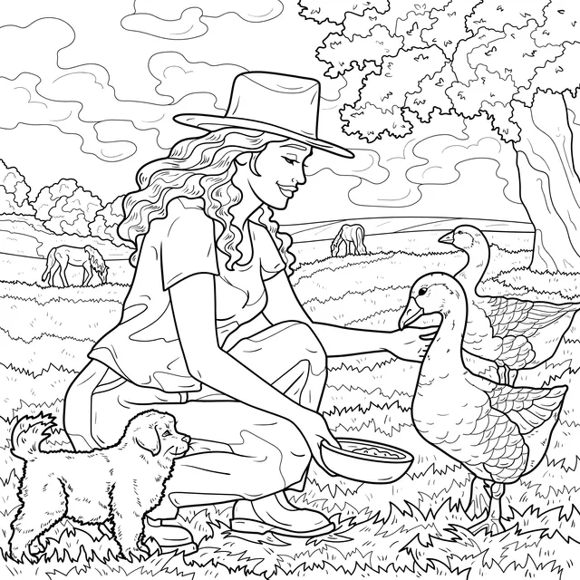 Farm Scene