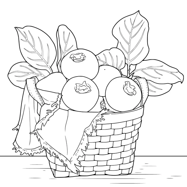 Persimmons in a Basket