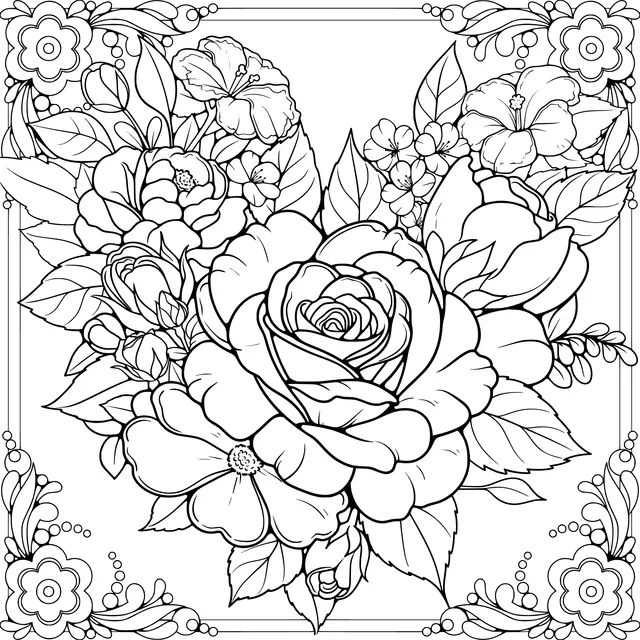 Floral Decorative Pattern