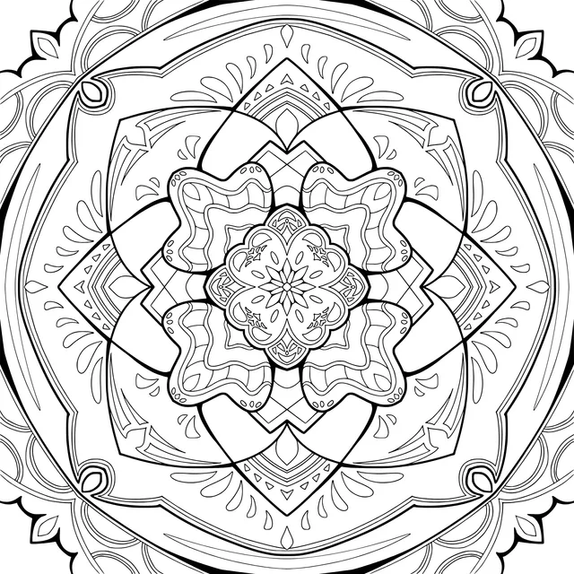Colorful Mandala Pattern