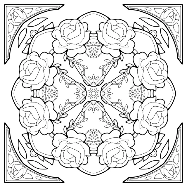 Exquisite Flower Pattern