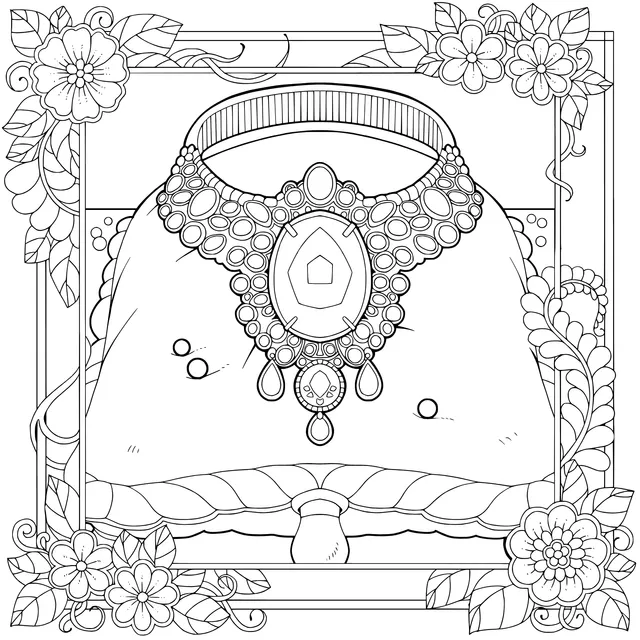 Gorgeous Gem - Embellished Necklace