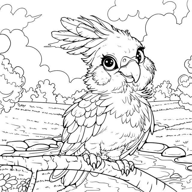 Parrot on the Branch