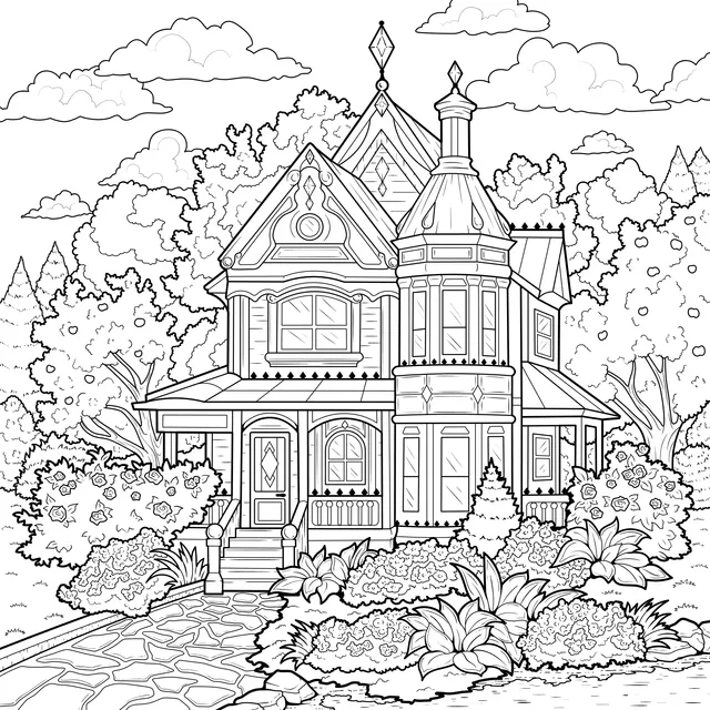 A Dreamy Cottage in the Forest