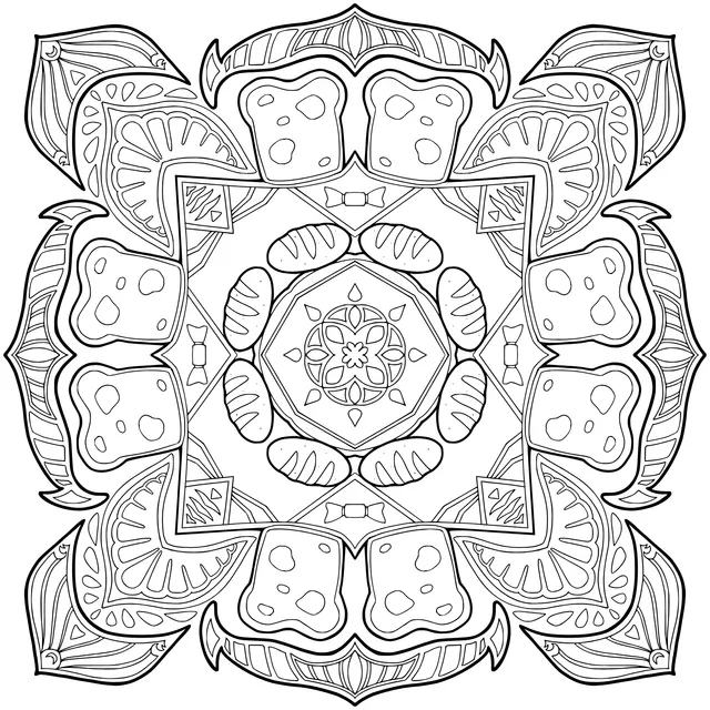 Exquisite Symmetrical Pattern