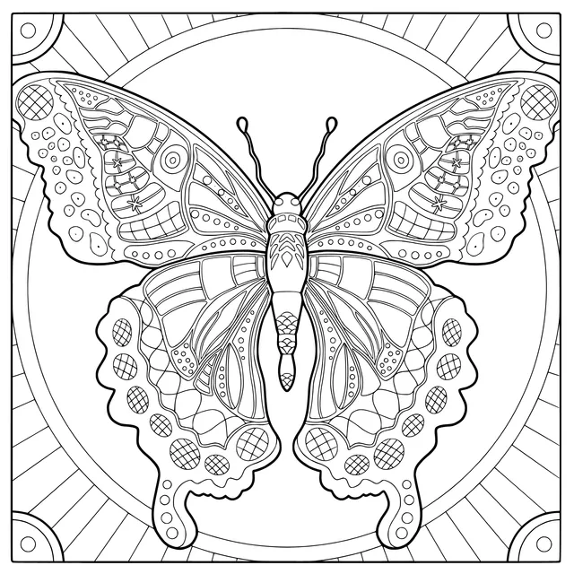 Exquisite Butterfly Pattern