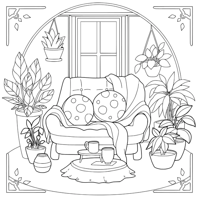 Cozy Indoor Corner