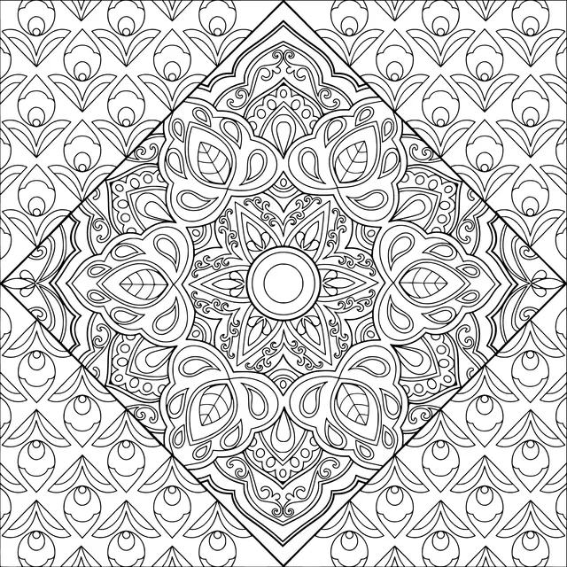 Exquisite Mandala Pattern