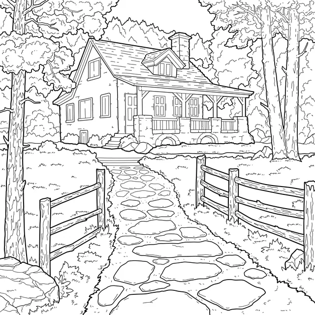 Cottage in the Woods