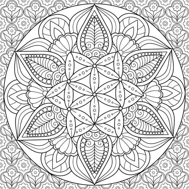 Exquisite Mandala Pattern