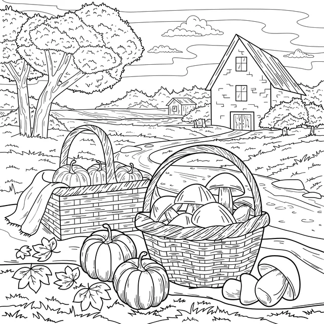 Autumn Rural Scene