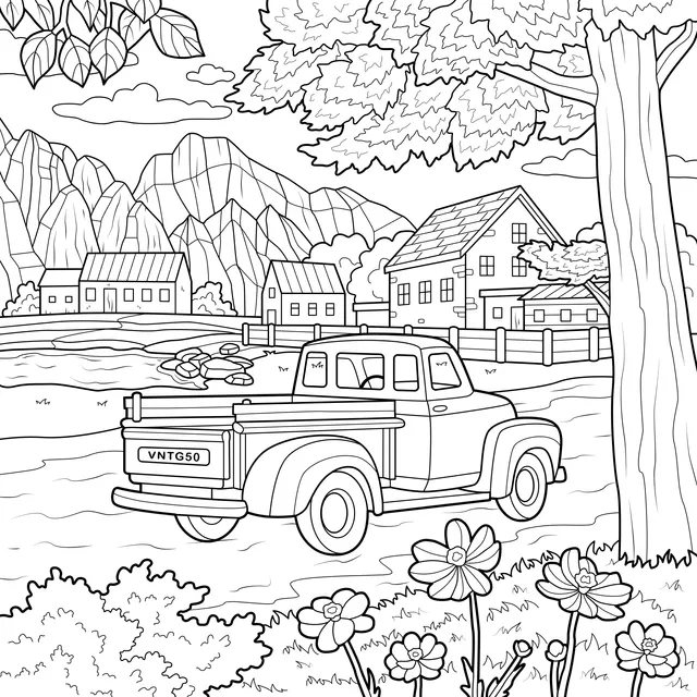 Autumn Rural Scenery