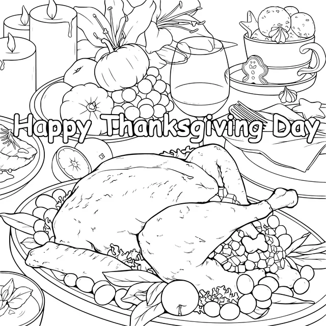 Bountiful Thanksgiving Table