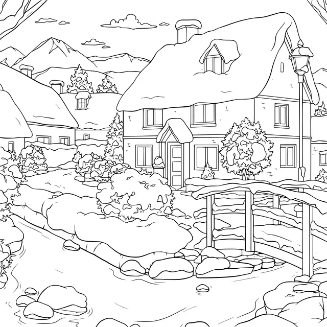 Cozy Winter Cottage