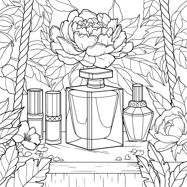 Perfumes and Floral Scenery