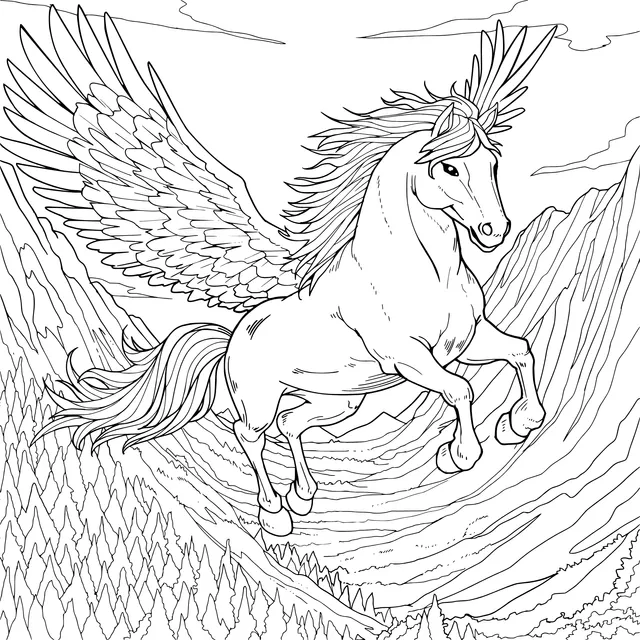 Flying Pegasus