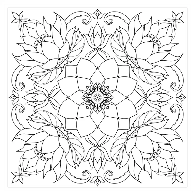 Exquisite Floral Pattern