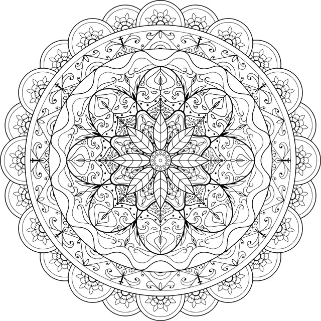 Exquisite Mandala Pattern