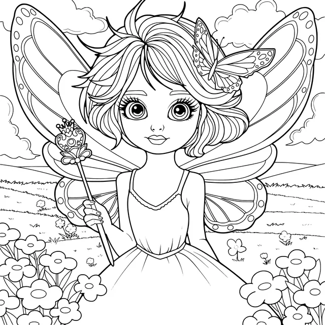 Beautiful Flower - fairy