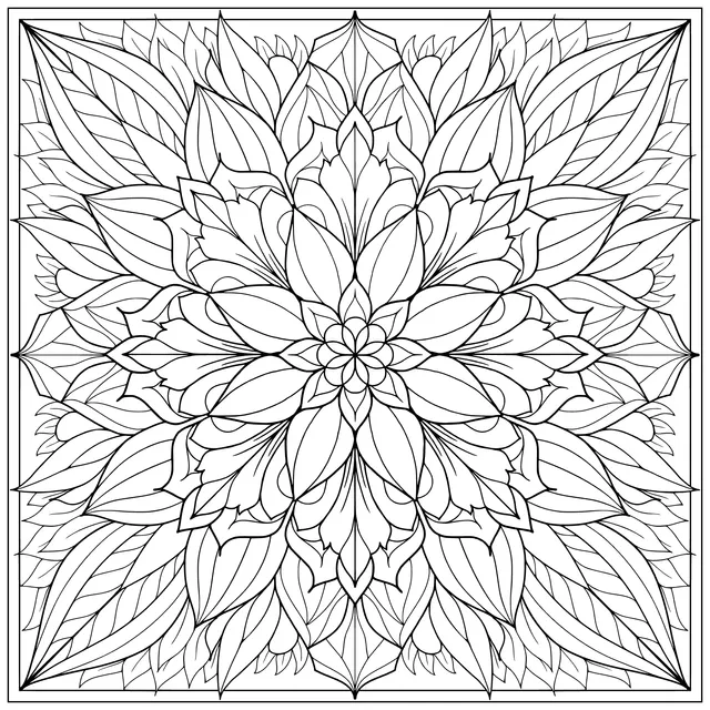 Colorful Mandala Pattern