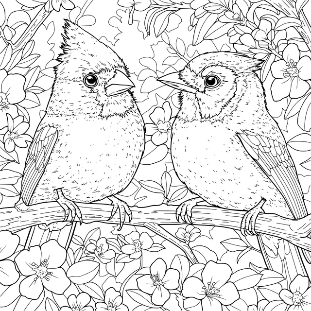 Two Birds on a Branch