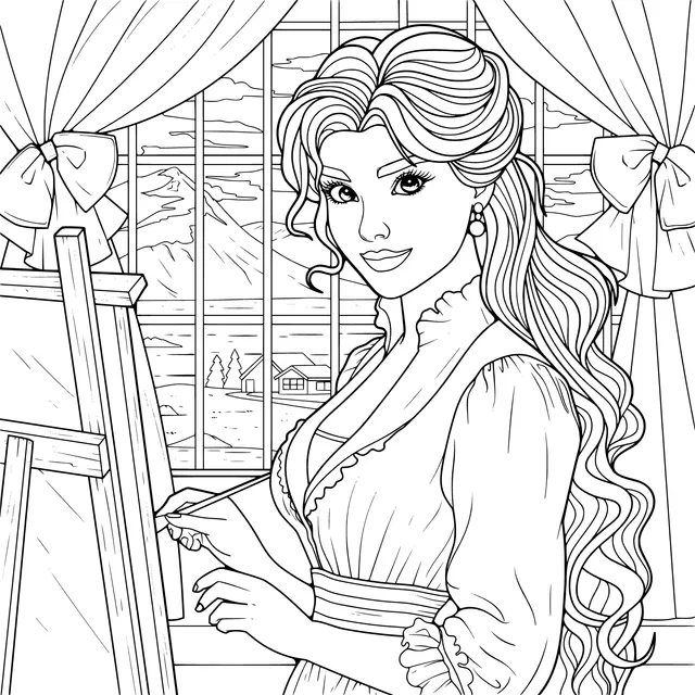 Classical Beauty Painting