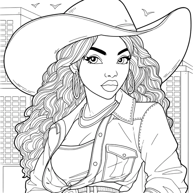 Fashionable Cowgirl - Style Girl