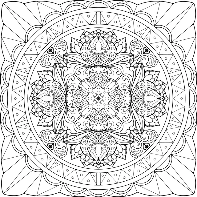 Colorful Mandala Pattern
