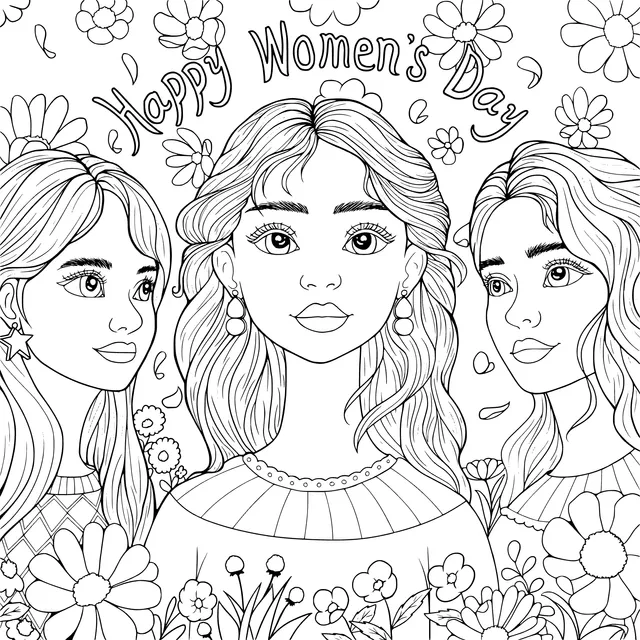 Women's Day Female Illustration