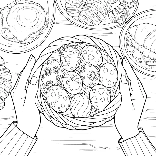Easter Eggs and Delicacies