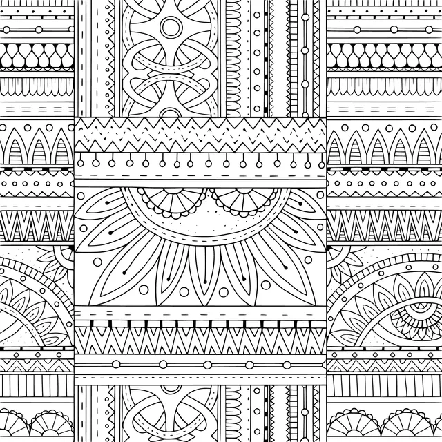 Colorful Geometric Patterns