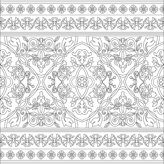 Exquisite Traditional Floral Patterns