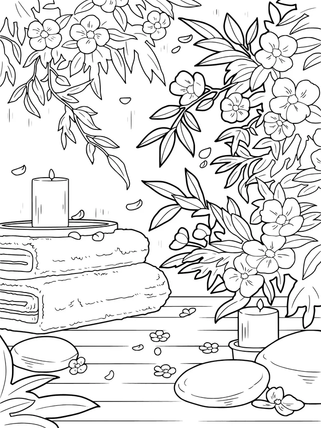 Serene Zen - inspired Space