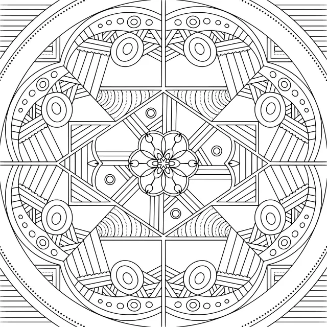 Exquisite Mandala Pattern